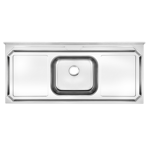 Pia Inox 430 1,20m Lisa Infinity Inoxsul Inoxul