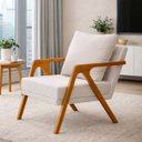 Ver imagem 7 de Conjunto 2 Poltronas Decorativa Mona Luxo Sala de Estar e Decoração:cru