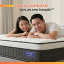 Ver imagem 6 de Cama Box Baú Queen Molas Ensacadas Cinza