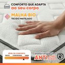Ver imagem 5 de Cama Box Baú Queen Molas Ensacadas Cinza