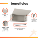 Ver imagem 5 de Armário Geladeira Top Class Batrol Branco