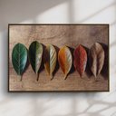 Ver imagem 1 de Quadro Decorativo Sequencia de Folhas