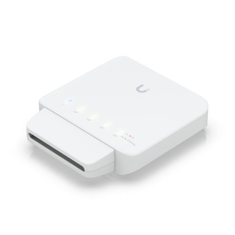 Switch 5 Portas Ubiquiti Unifi - 5 Portas Gigabit - Poe/poe+ - 46w - Interno e Externo - Usw-flex