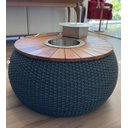 Ver imagem 2 de Mesa de Centro Lareira e Cervejeira com Corda Náutica