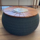 Ver imagem 5 de Mesa de Centro Lareira e Cervejeira com Corda Náutica