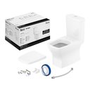 Ver imagem 4 de Vaso Sanitário com Caixa Acoplada Roca / Incepa Boss 1897230010100 Branco