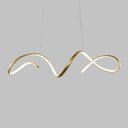 Ver imagem 3 de Lustre Pendente Taschibra Londres Led Bivolt Dourado 3000k Luz Amarela 15051070