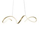 Ver imagem 2 de Lustre Pendente Taschibra Londres Led Bivolt Dourado 3000k Luz Amarela 15051070
