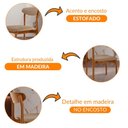 Ver imagem 4 de Conjunto com 2 Cadeiras Noronha Moderna Mobília Linho Palha-cinam.imbuia