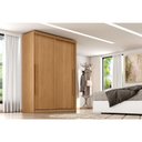 Ver imagem 3 de Guarda Roupa Solteiro Splendido 2 Portas 3 Gavetas Cinamomo Fosco - Zanzini