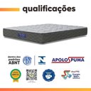 Ver imagem 6 de Cama Box Baú Colchão Queen Ortopédico Espuma D33 Hiper 158x198x60cm