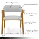 Ver imagem 5 de Conjunto Mesa de Jogos Carteado Bellagio Tampo Reversível Verde e 4 Cadeiras Madeira Poker Base Cone
