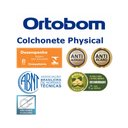 Ver imagem 3 de Colchonete Physical Solteiro (78x188x04) - Espuma D20 - Ortobom