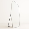 Espelho Grande Corpo Inteiro com Moldura Metal Orgânico 150x60cm com Suporte de Chão - 4