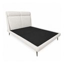 Ver imagem 5 de Cama Japonesa com Cabeceira Queen Ema Bouclé Off White - Sallar Home