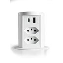 Ver imagem 1 de Torre de Tomada 2 Tomadas + 2usb a + C + Indução 10a Branco