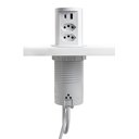 Ver imagem 3 de Torre de Tomada 2 Tomadas + 2usb a + C + Indução 10a Branco