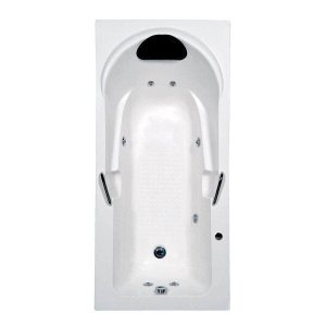 Banheira Hidromassagem Astra Capri Luxo 150cmx80cmx43cm - 01 Jato Acrílico P5 Sem Aquecedor