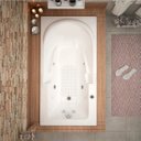 Ver imagem 1 de Banheira Hidromassagem Astra Capri Luxo 150cmx80cmx43cm - 01 Jato Acrílico P6 Sem Aquecedor