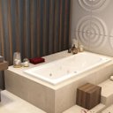 Ver imagem 4 de Banheira Hidromassagem Astra Capri Luxo 150cmx80cmx43cm - 01 Jato Acrílico P6 Sem Aquecedor