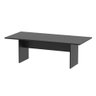 Mesa Reunião Escritório 8 Lugares 220cm X 100cm Pés Painel Cor:preto - 2