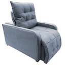 Ver imagem 3 de Poltrona Retratil e Reclinavel com Rodape Regulavel Sala Quarto Amamentação Azera Grafitte