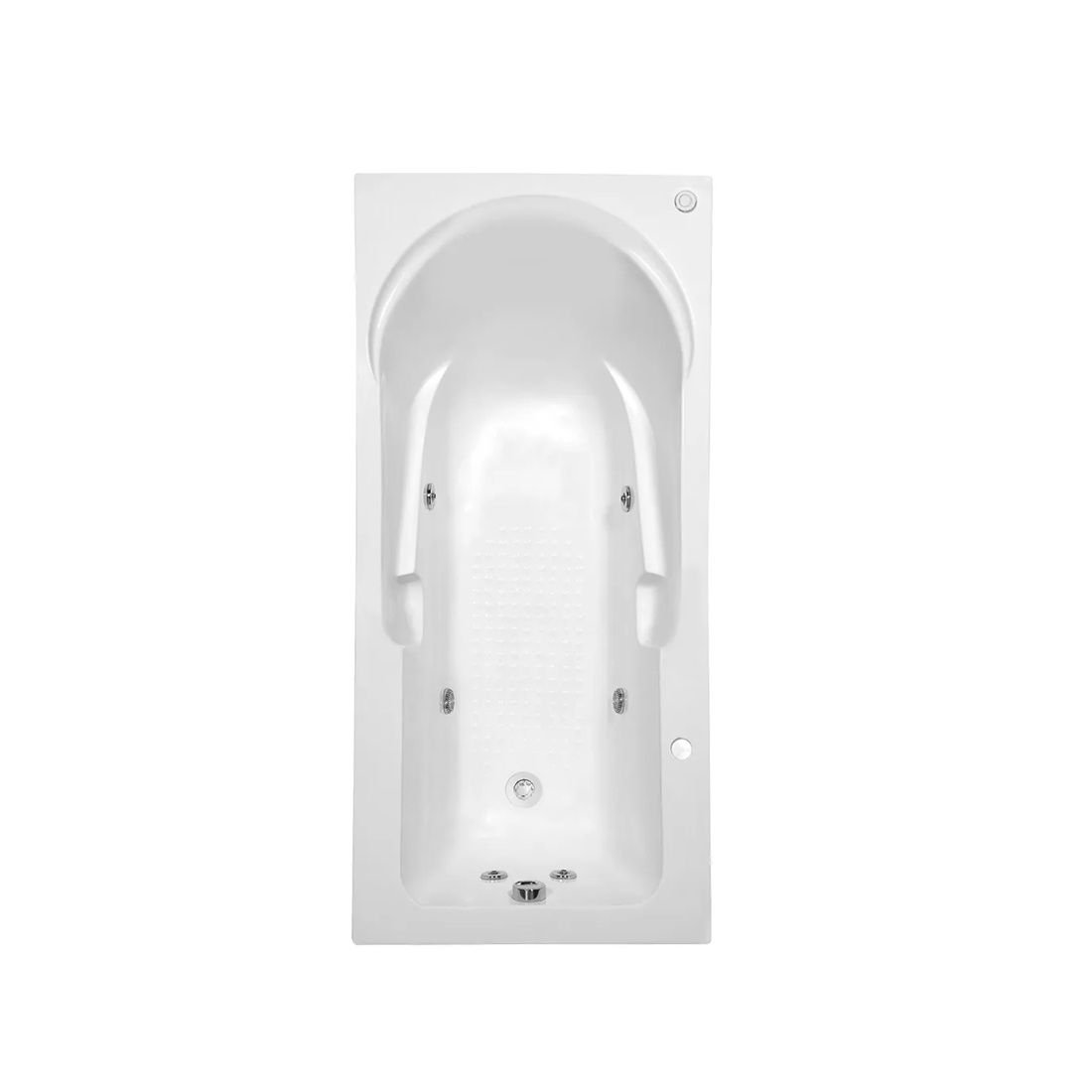 Banheira Hidromassagem Astra Capri Luxo 150cmx80cmx43cm - 01 Jato Acrílico P6 Sem Aquecedor - 2