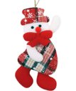 Ver imagem 3 de Kit 18 Pendente Natalino Boneco de Neve Rena Papai Noel 18cm