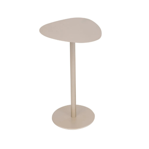 Mesa Lateral Orgânica Média Cor:Champanhe