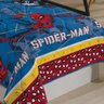 Edredom Solteiro Infantil DuplaFace Microfibra 1,40m x 2,10m:Homem-Aranha - 2