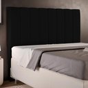 Ver imagem 6 de Cabeceira Cama Box Casal 140 Cm Dália W01 Facto Preto
