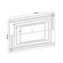 Ver imagem 4 de Rack com Painel para TV até 50 Polegadas 135,5cmx152cm