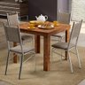 Conjunto Sala de Jantar Carraro Caravelas Mesa e 4 Cadeiras - 1