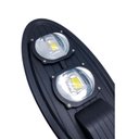 Ver imagem 2 de Luminária Pública Cob 100w Preta-lp