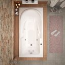 Ver imagem 4 de Banheira Hidromassagem Astra Capri Luxo 170CMX80CMX43CM - 01 Jato Acrílico P1 sem Aquecedor Branco