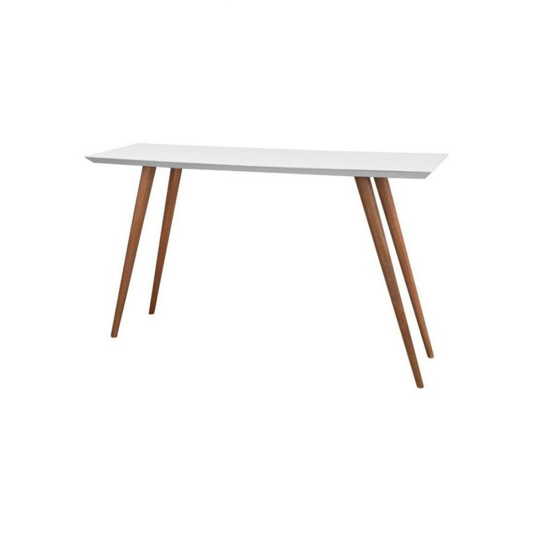 Aparador Decorativo Laqueado Pés Palito 1,20 M Branco