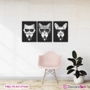 Ver imagem 2 de Kit Quadros Decorativos PET 3 peças