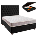 Ver imagem 1 de Cama Box Bau + Colchão Casal D23 D23 Inducol + Cabeceira Estofada