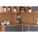 Ver imagem 4 de Armário de Cozinha Modulado Eloise Porta Tempero 52 Cm Freijo - Mgm