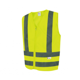 Colete de Sinalização Reflexivo sem Bolso Amarelo Kalipso Xg - 1