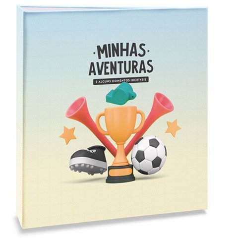 Album 300 Fotos 10x15 Aventuras Infantil Rebite - Ical 186