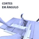 Ver imagem 5 de Serra Circular de Bancada Mesa MENEGOTTI MMC 1800 disco 254mm 1800w - 220v