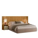 Ver imagem 5 de Cabeceira Extensível para Cama Solteiro/Casal/Queen/King Ripada 100% MDF