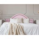 Ver imagem 1 de Cabeceira King Luxo 193X60 Rosa Tachas Fumê