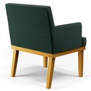 Ver mais imagens de Kit 2 Poltronas Decorativas Vitória W01 Linho Verde - Mpozenato
