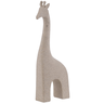 Escultura Girafa Poliresina 13x33cm Bege Flor Arte Escultura Poliresina Girafa 13x33cm Bege Flor Art - 1