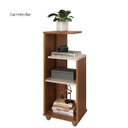 Ver imagem 4 de Conjunto Sala de Estar Sampa Rack 42" Mesa de Centro e Mesa de Apoio Lateral