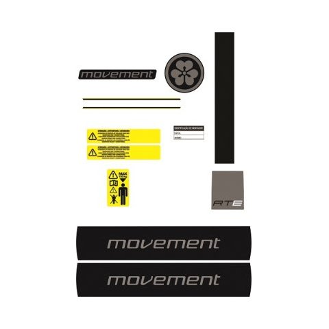 KIT ADESIVO ELÍPTICO RT-E - MOVEMENT Casa Harmonia
