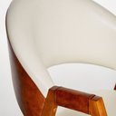 Ver imagem 7 de Kit 4 Cadeiras Luiza Sala de Jantar com Braço Madeira Maciça Movellu Home