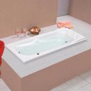 Ver imagem 2 de Banheira Hidromassagem Astra Bali Super Luxo 165cmx80cmx43cm - 03 Jatos Acrílico P3 Com Aquecedor